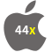 Aplicativo 44x para iOS